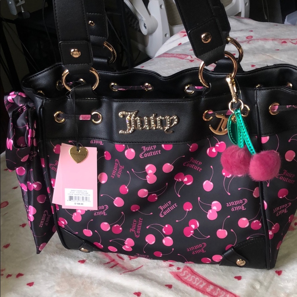 Juicy Couture cherry tote